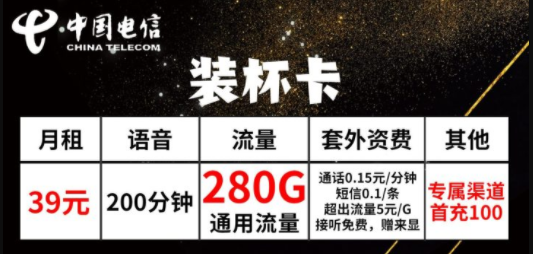 有合約期的流量卡就不好用？河北專用電信裝杯卡39元20G通用+260G省內(nèi)+可選號