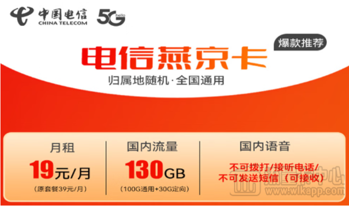 電信流量卡買哪個好？電信燕京卡+電信云冬卡！免費申請！