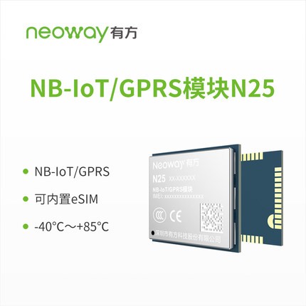 模塊Neoway 有方科技 N25 NB-IoT 無線通信模塊 物聯(lián)網模塊模組